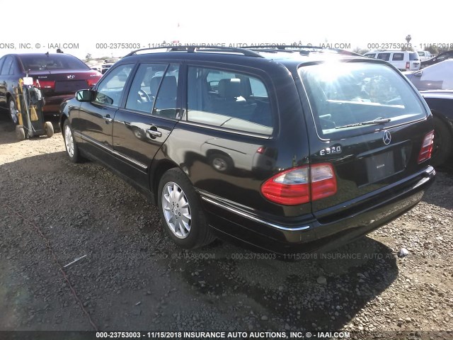 WDBJH65J8YA969731 - 2000 MERCEDES-BENZ E 320 BLACK photo 3