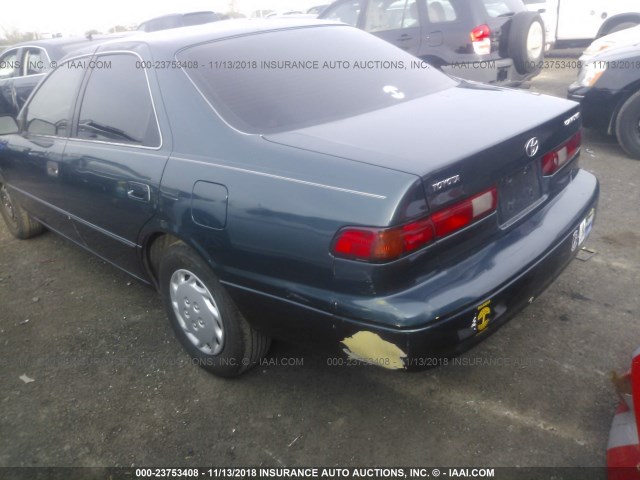 4T1BG22K5VU784217 - 1997 TOYOTA CAMRY CE/LE/XLE 绿色 照片 3