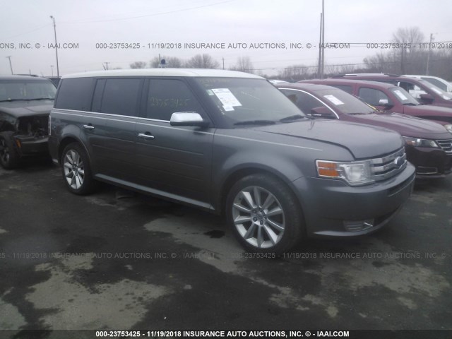 2FMHK6DC0ABA24847 - 2010 FORD FLEX LIMITED GRAY photo 1