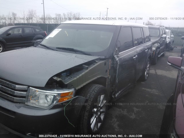 2FMHK6DC0ABA24847 - 2010 FORD FLEX LIMITED GRAY photo 6