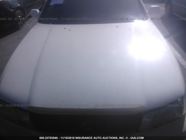 JT8UF11E6M0061986 - 1991 LEXUS LS 400 WHITE photo 6