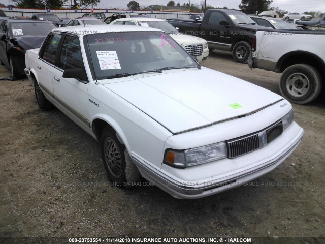 1G3AG54N6P6418427 - 1993 OLDSMOBILE CUTLASS CIERA S WHITE photo 1