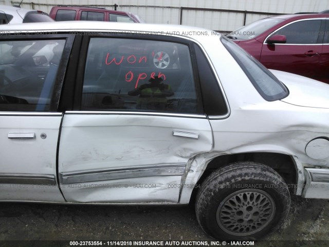 1G3AG54N6P6418427 - 1993 OLDSMOBILE CUTLASS CIERA S WHITE photo 6