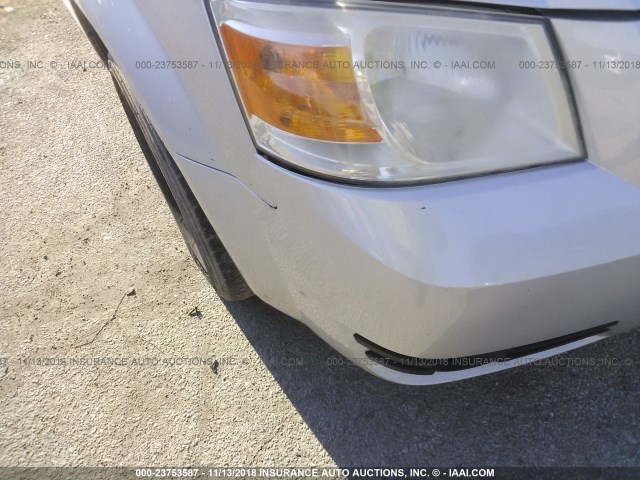 2D4RN5D12AR169049 - 2010 DODGE GRAND CARAVAN SXT SILVER photo 6