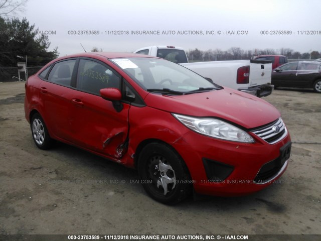 3FADP4BJ6CM161034 - 2012 FORD FIESTA SE RED photo 1