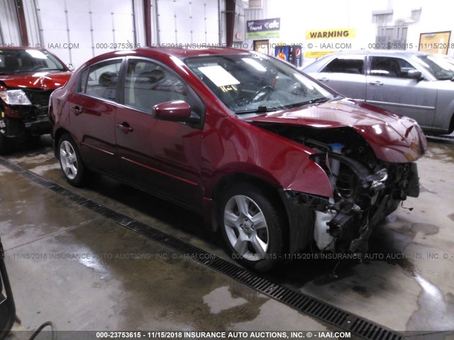 3N1AB61E58L686775 - 2008 NISSAN SENTRA 2.0/2.0S/2.0SL MAROON photo 1