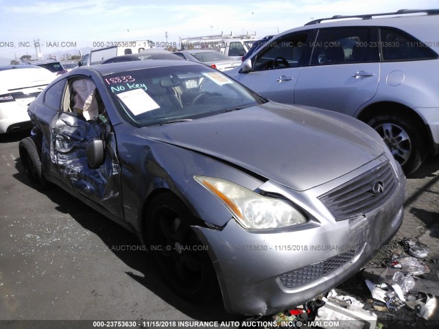 JNKCV64E48M126744 - 2008 INFINITI G37 JOURNEY/SPORT GRAY photo 1