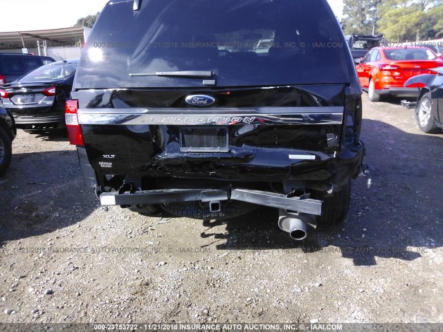 1FMJU1HT6HEA55494 - 2017 FORD EXPEDITION XLT/KING RANCH BLACK photo 6