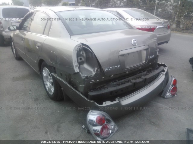 1N4AL11D05C272725 - 2005 NISSAN ALTIMA S/SL GOLD photo 3