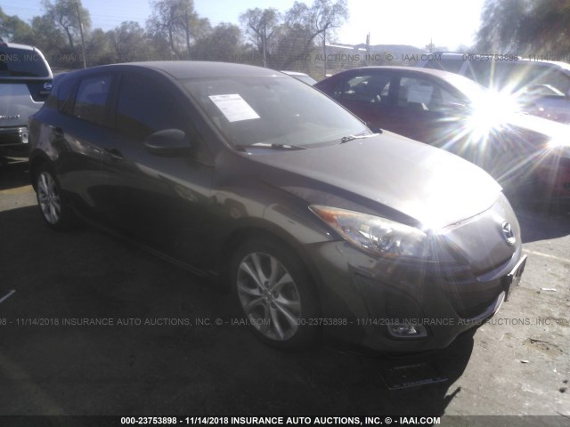 JM1BL1H6XA1263123 - 2010 MAZDA 3 S GRAY photo 1