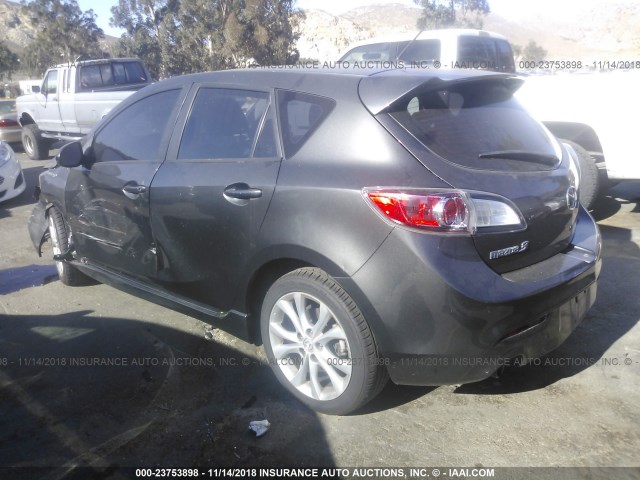 JM1BL1H6XA1263123 - 2010 MAZDA 3 S GRAY photo 3