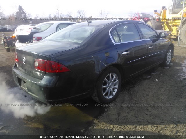 1G4HD57227U148886 - 2007 BUICK LUCERNE CXL BLACK photo 4