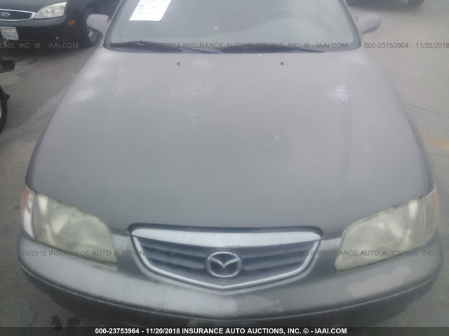 1YVGF22C7Y5106129 - 2000 MAZDA 626 ES/LX BEIGE photo 6