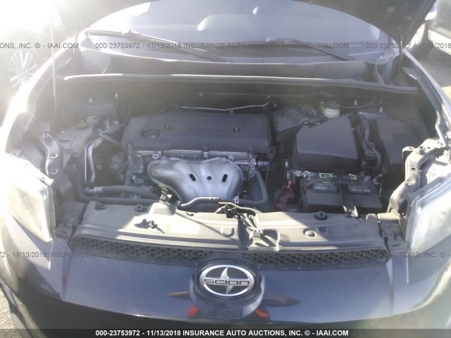 JTLZE4FE1DJ031393 - 2013 TOYOTA SCION XB 黑色 照片 10