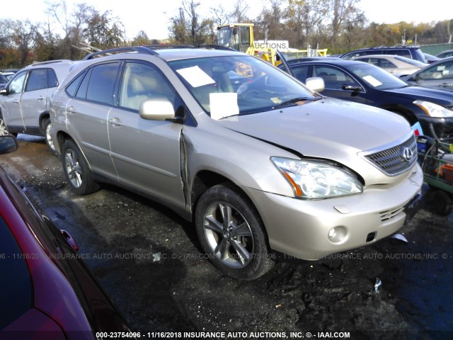 JTJHW31U360020737 - 2006 LEXUS RX 400 SILVER photo 1