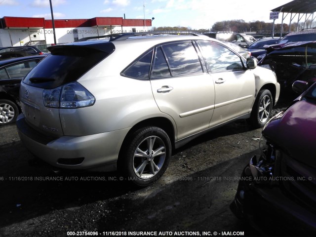 JTJHW31U360020737 - 2006 LEXUS RX 400 SILVER photo 4