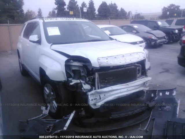 2GKALSEKXC6155138 - 2012 GMC TERRAIN SLE WHITE photo 1