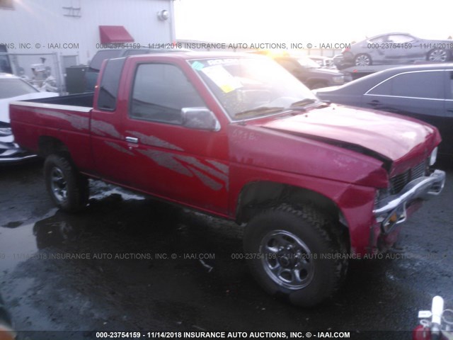 1N6SD16Y5SC327539 - 1995 NISSAN TRUCK KING CAB XE RED photo 1