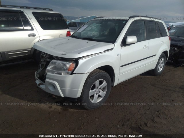 JS3TE944274204643 - 2007 SUZUKI GRAND VITARA XSPORT WHITE photo 2