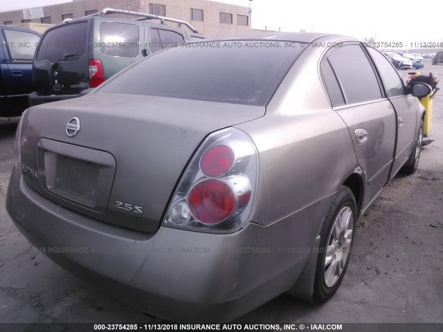 1N4AL11D26N316696 - 2006 NISSAN ALTIMA S/SL GRAY photo 4