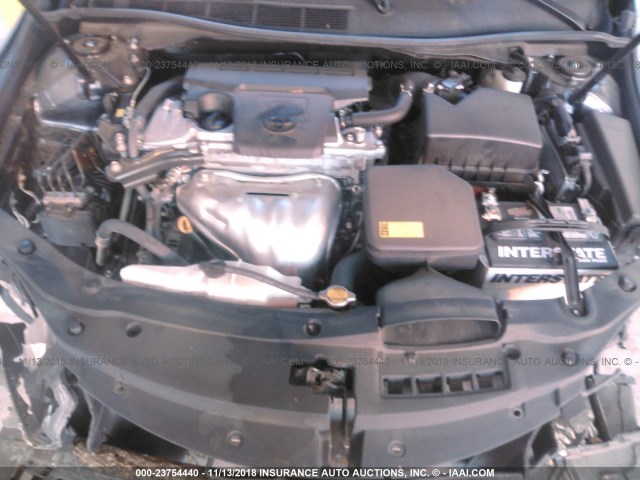 4T1BF1FK1FU962343 - 2015 TOYOTA CAMRY LE/XLE/SE/XSE BLUE photo 10