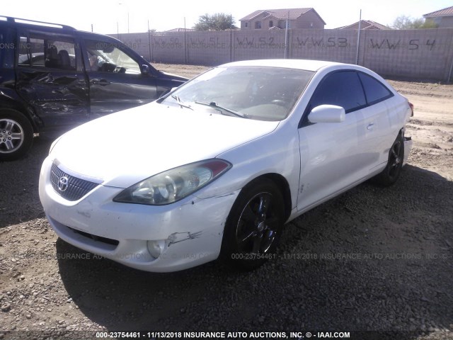 4T1CA38P04U007215 - 2004 TOYOTA CAMRY SOLARA SE/SLE WHITE photo 2