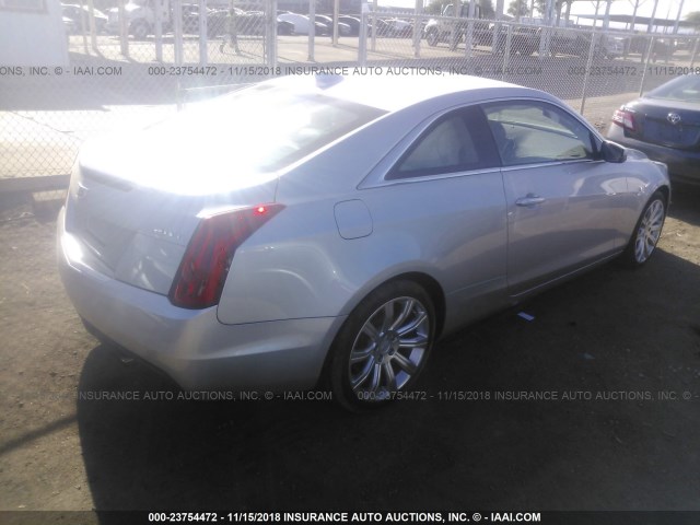 1G6AA1RX4J0167456 - 2018 CADILLAC ATS SILVER photo 4