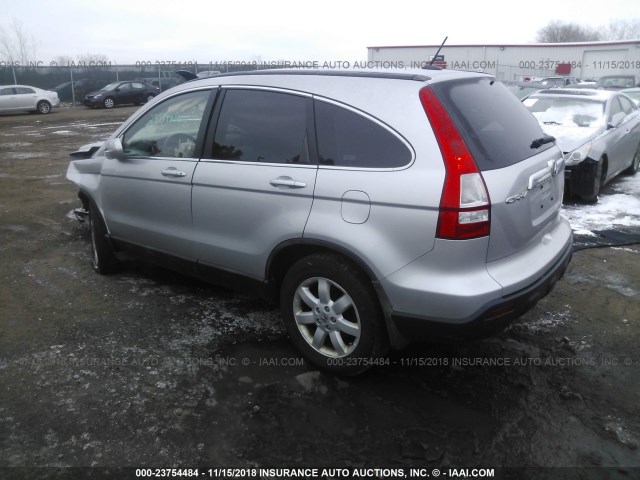 5J6RE48779L062261 - 2009 HONDA CR-V EXL SILVER photo 3