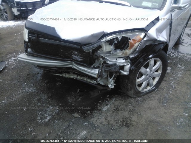 5J6RE48779L062261 - 2009 HONDA CR-V EXL SILVER photo 6