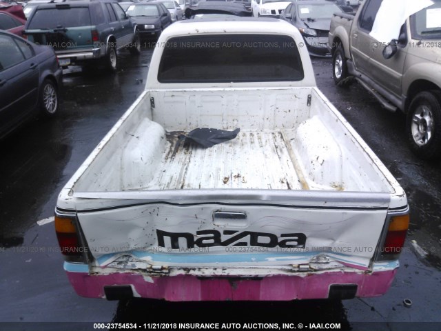 JM2UF3116H0572013 - 1987 MAZDA B2000 CAB PLUS WHITE photo 8