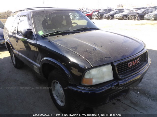 1GKCS18W41K246064 - 2001 GMC JIMMY BLACK photo 1