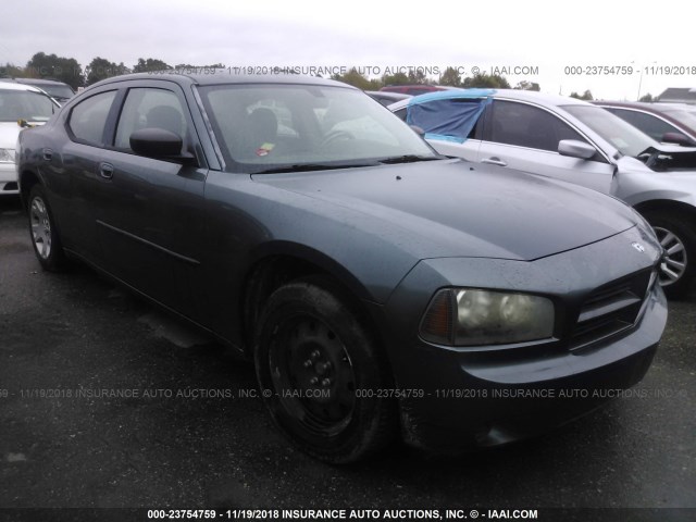 2B3KA43R96H309902 - 2006 DODGE CHARGER SE/SXT GRAY photo 1