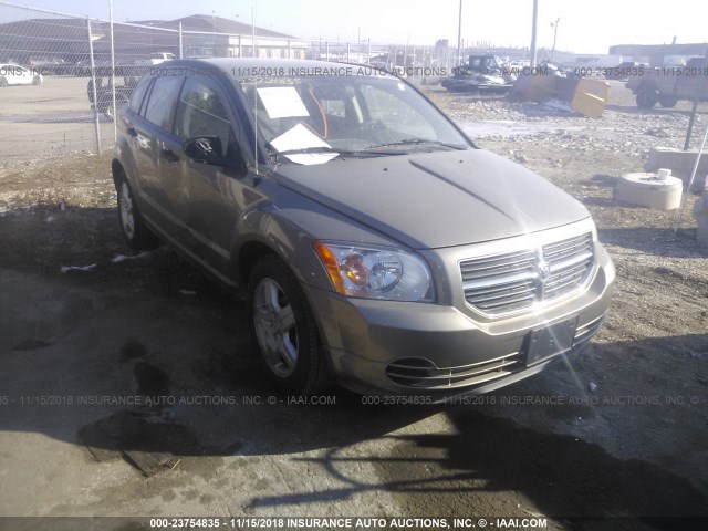 1B3HB48B88D624239 - 2008 DODGE CALIBER SXT SILVER photo 1