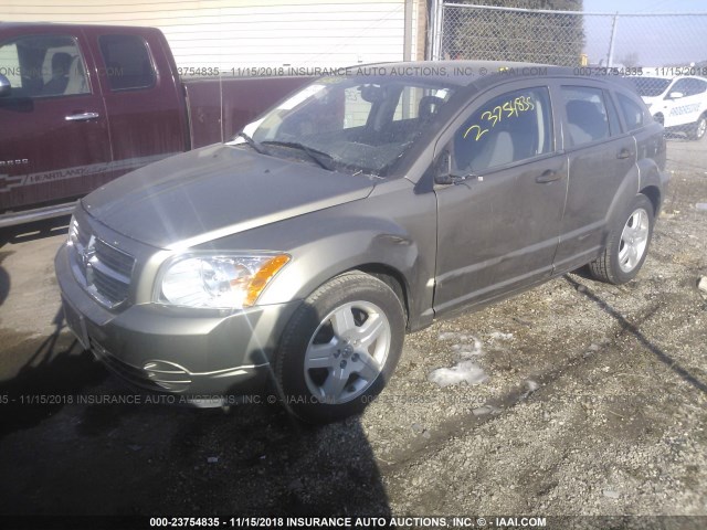 1B3HB48B88D624239 - 2008 DODGE CALIBER SXT SILVER photo 2