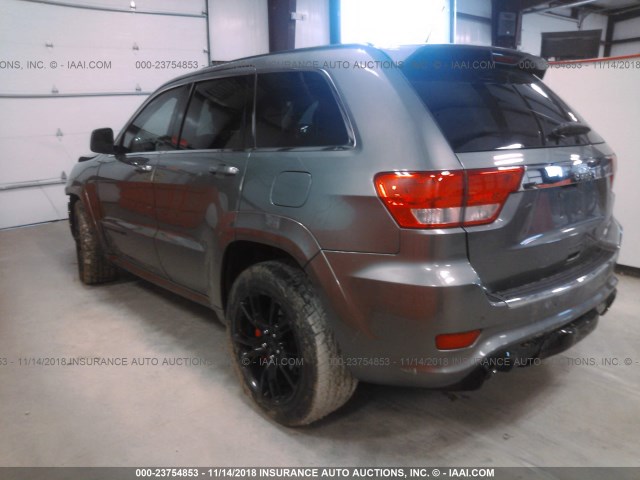 1C4RJFDJ5CC121135 - 2012 JEEP GRAND CHEROKEE SRT-8 GRAY photo 3