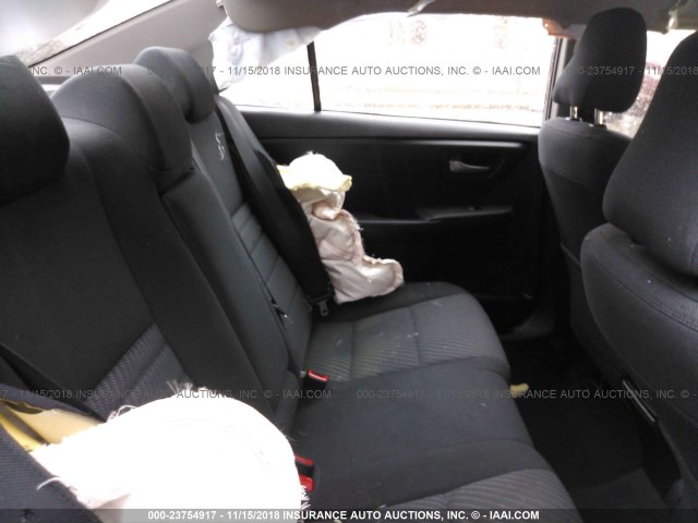 4T1BF1FK6GU208775 - 2016 TOYOTA CAMRY LE/XLE/SE/XSE BLACK photo 8