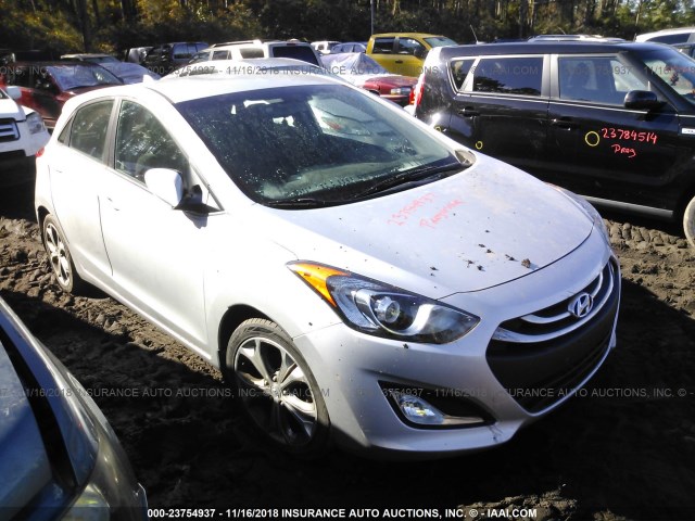 KMHD35LEXDU044224 - 2013 HYUNDAI ELANTRA GT SILVER photo 1