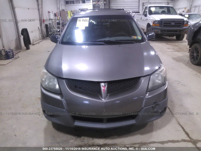 5Y2SL62894Z402154 - 2004 PONTIAC VIBE GRAY photo 6