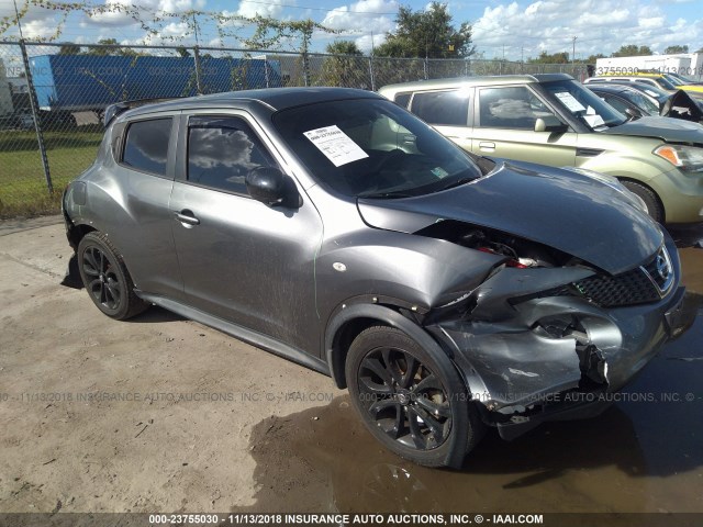 JN8AF5MV9DT207422 - 2013 NISSAN JUKE S/SV/SL GRAY photo 1