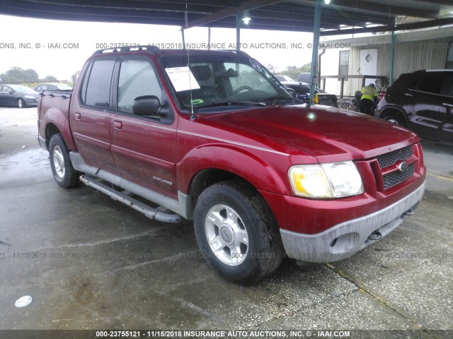 1FMZU77E11UA31544 - 2001 FORD EXPLORER SPORT TR  RED photo 1