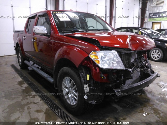 1N6AD0EV1HN747423 - 2017 NISSAN FRONTIER S/SV/SL/PRO-4X RED photo 1