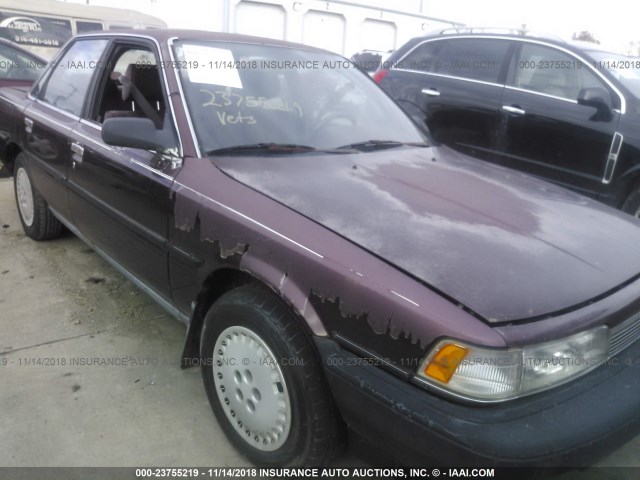 JT2SV21E2K3329406 - 1989 TOYOTA CAMRY DLX RED photo 6