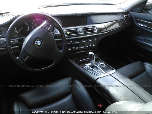 WBAKC6C58BC394209 - 2011 BMW 750 XI BLACK photo 5