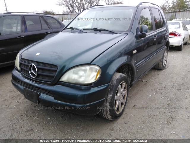 4JGAB72E8XA128857 - 1999 MERCEDES-BENZ ML 430 GREEN photo 6