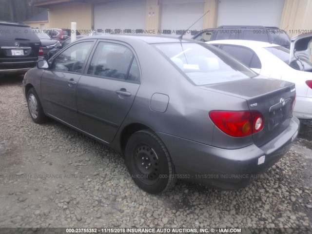 2T1BR32E23C128131 - 2003 TOYOTA COROLLA CE/LE/S GRAY photo 3