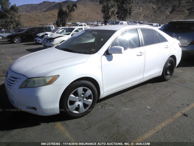 4T1BE46K47U577073 - 2007 TOYOTA CAMRY NEW GENERAT CE/LE/XLE/SE WHITE photo 2