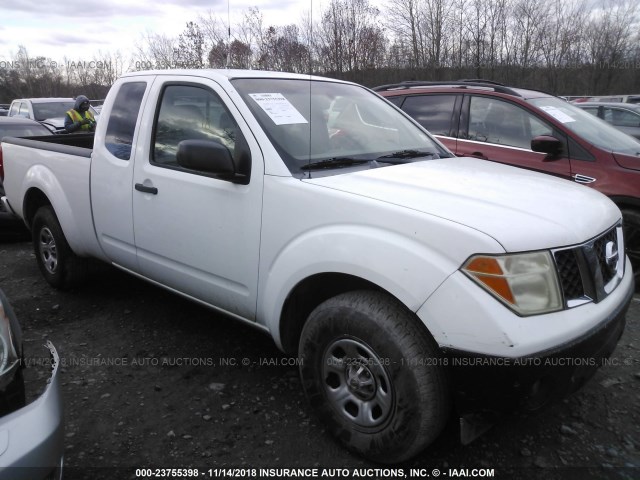 1N6BD06T67C454824 - 2007 NISSAN FRONTIER KING CAB XE WHITE photo 1