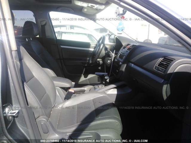 3VWRA71K28M184778 - 2008 VOLKSWAGEN JETTA WOLFSBURG 灰色 照片 5