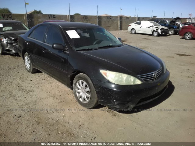 4T1BE32K45U049482 - 2005 TOYOTA CAMRY LE/XLE/SE BLACK photo 1
