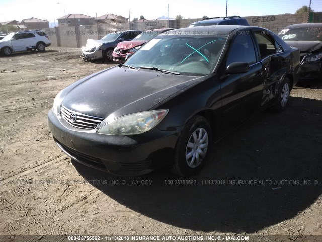 4T1BE32K45U049482 - 2005 TOYOTA CAMRY LE/XLE/SE BLACK photo 2